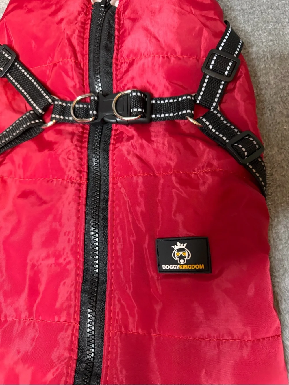 Doggy Kingdom Red Vest / Dog Cost Multiple Sizes